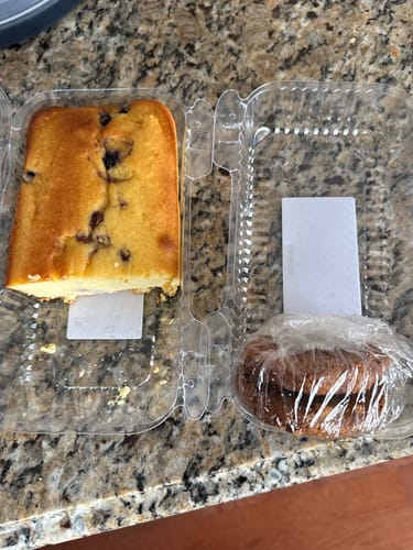 Customer photo review of No Sugar Added Low Carb Keto Pound Cake Loaf