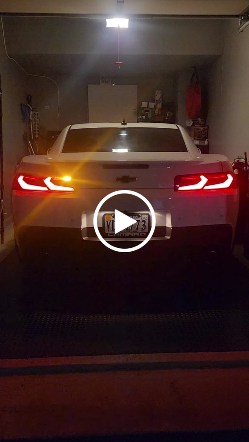 Customer video review of 2014-2015 Chevy Camaro Umbra LED Taillights – Gloss Black/Smoke Lens