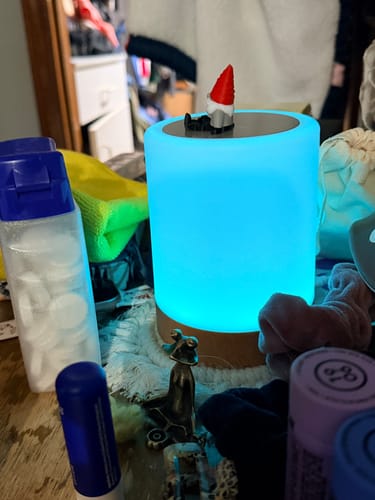 Customer photo review of Friendship Lamp