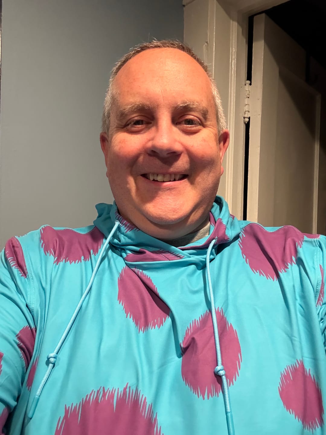 Customer photo review of Disney and Pixar Monsters, Inc. "Sulley" – Performance Hoodie