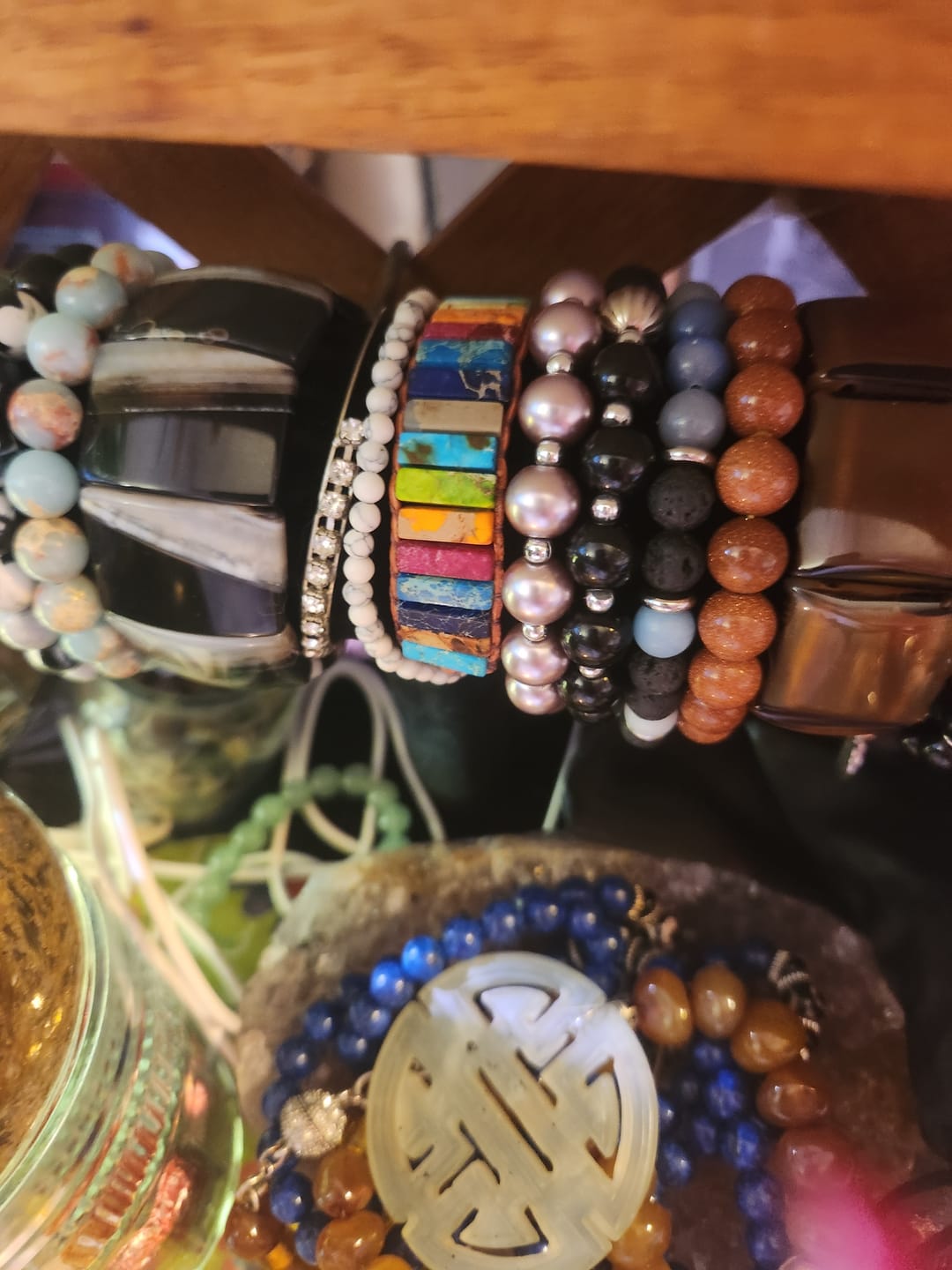 Customer photo review of 7 Chakras Balance Bracelet (Stone)