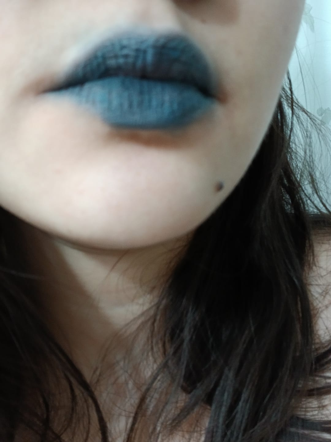 Customer photo review of Shellie Makeup X Freya86 Punk Bunny Duo Lip Mud Denim 丹宁