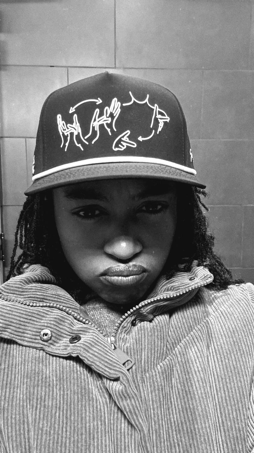 Customer photo review of JESUS IS KING ASL SNAPBACK HAT
