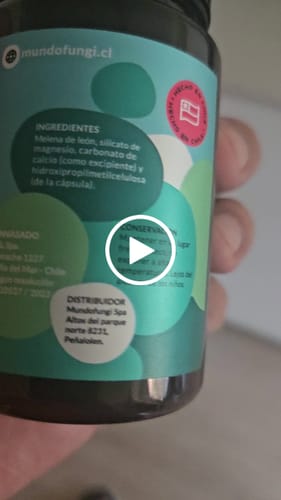 Customer video review of Cápsulas de Hongo Melena de León - Ultra concentrado