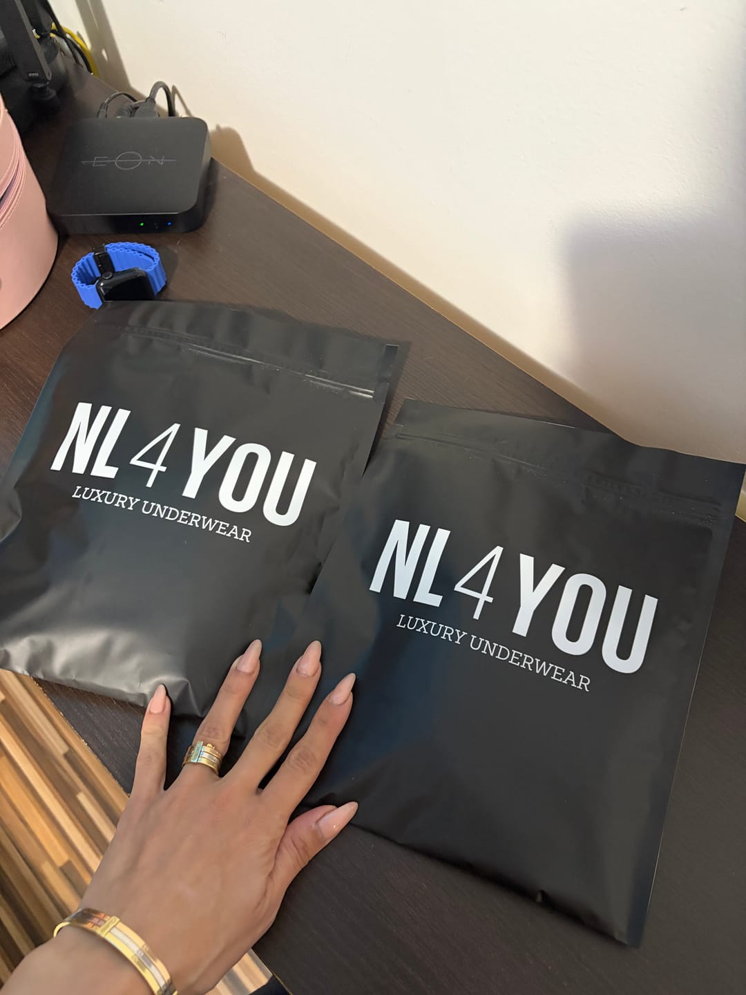 Customer photo review of All Black Tulled - Памучен бралет с регулируеми презрамки