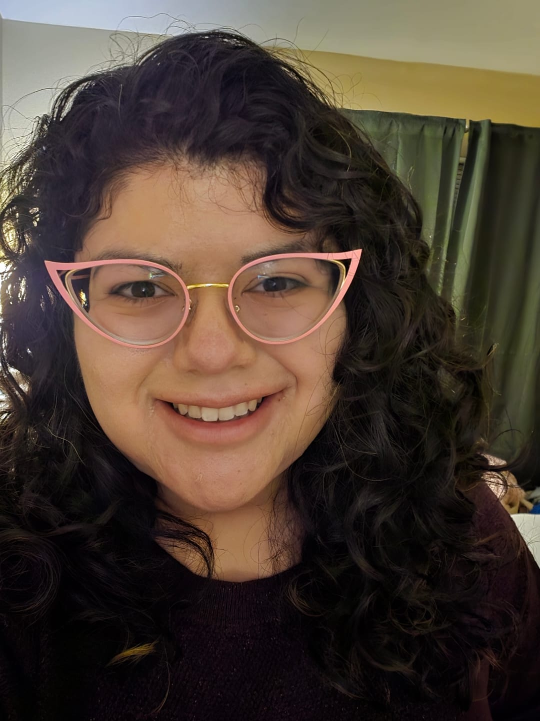 Customer photo review of Tansy Eyeglasses