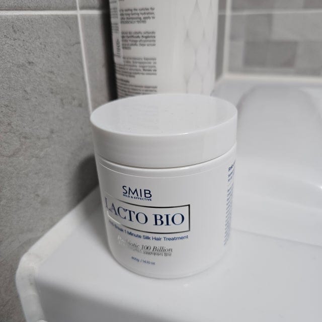 Customer photo review of [ SMIB ] -LactoBio Hair Mask Treatment >Anti Frizz & Repair Series