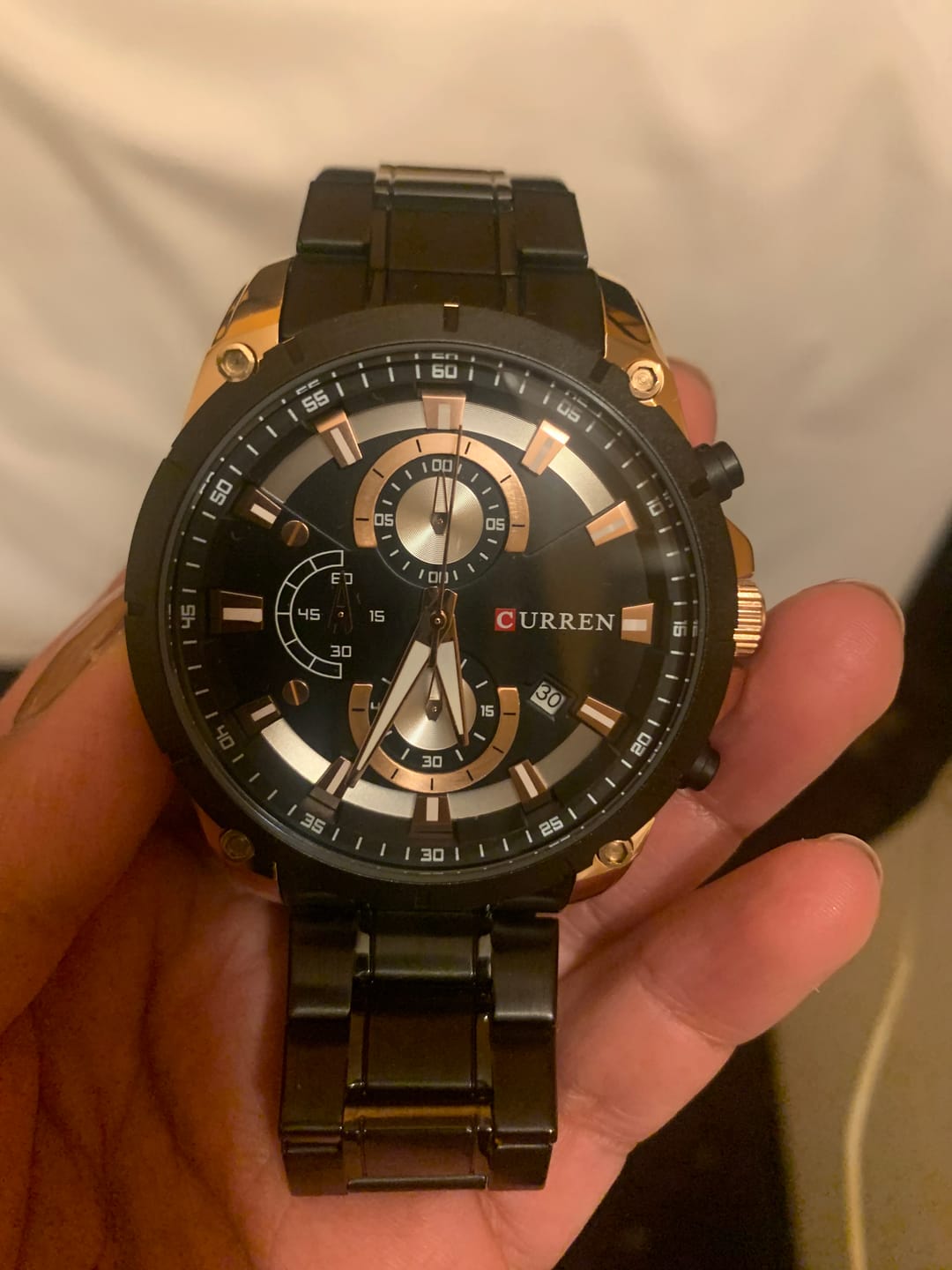 Customer photo review of Curren Dublino® orologio uomo acciaio