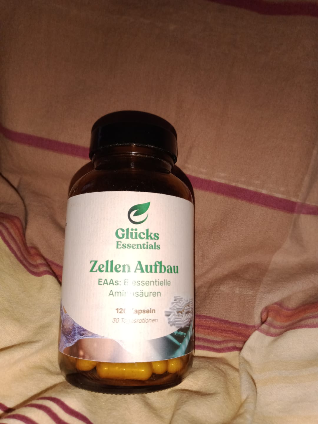 Customer photo review of Zellenaufbau - EAAs essentielle Aminosäuren - 120 Stück