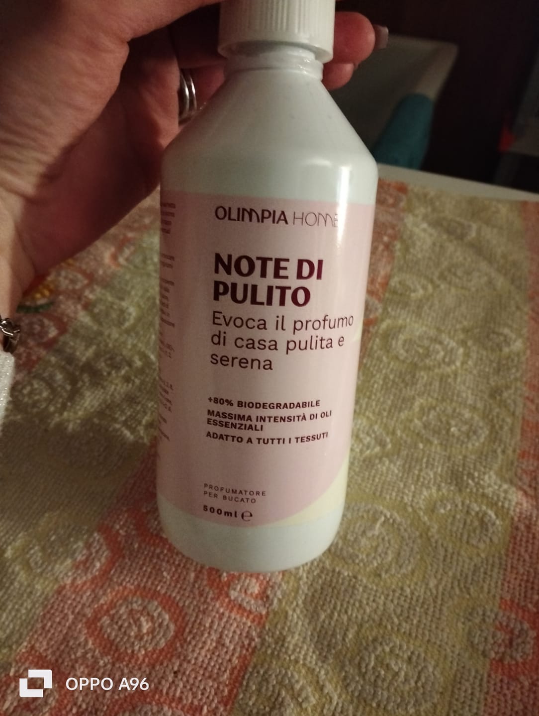 Customer photo review of Note di Pulito - Evoca il Profumo di Casa Pulita e Serena
