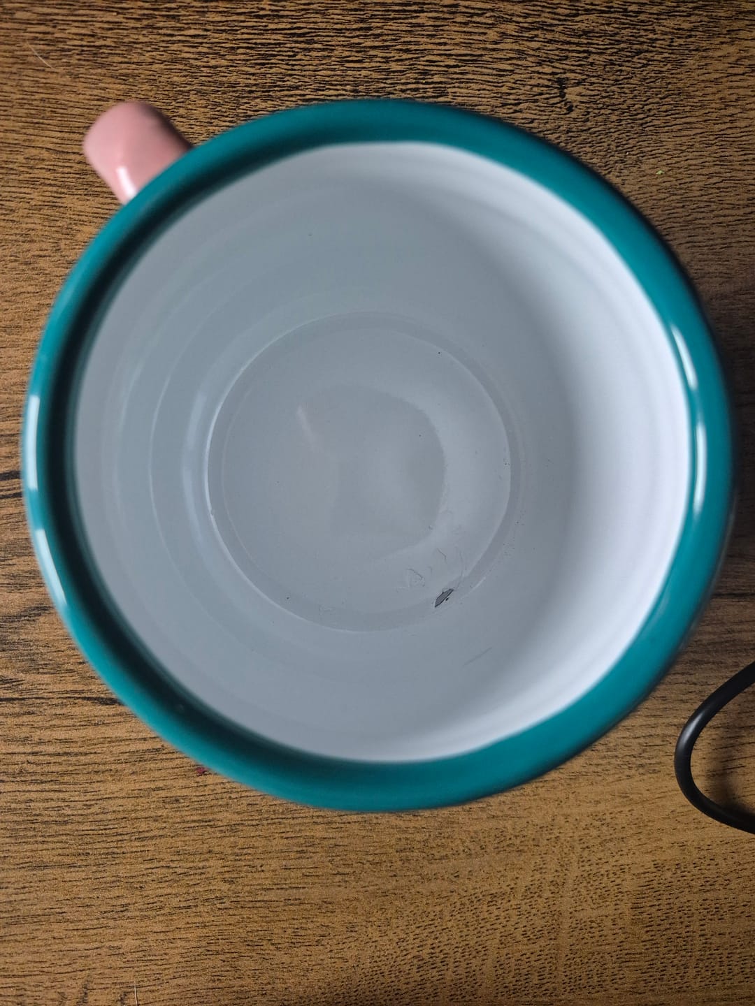 Customer photo review of A Wee Cup of Coffee Enamel Mug | Born & Bred
