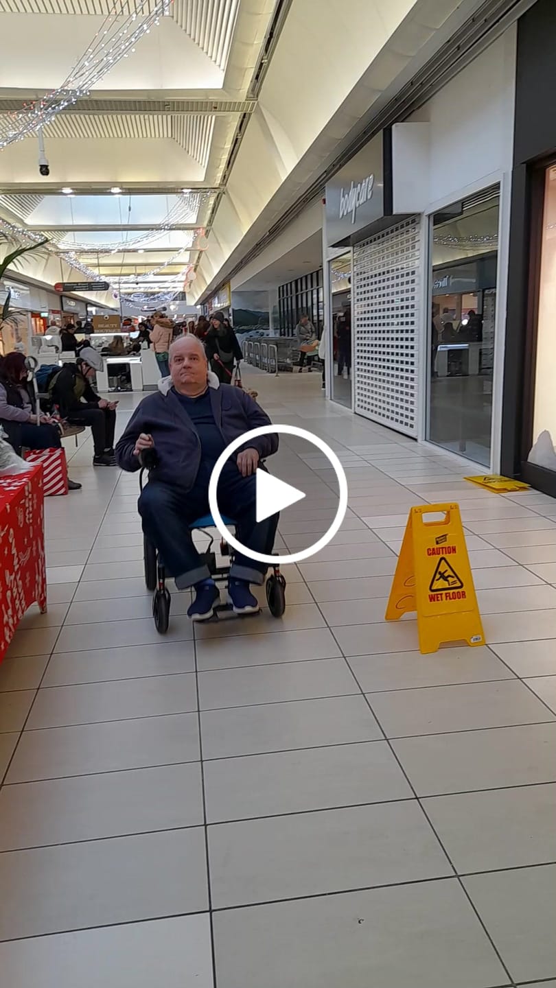 Customer video review of Extra Range 24V 20Ah Lithium-ion Battery for V3 Freedom Pro and Elite Powerchair
