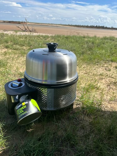 Customer photo review of COBB Grill Gas Bundle