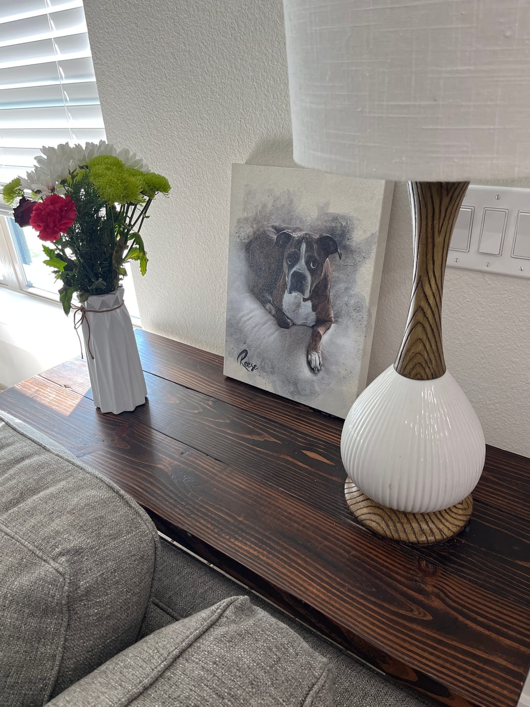 Customer photo review of Personalized Pet portrait