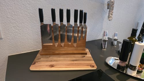 Customer photo review of OKAMI 7er Messerset