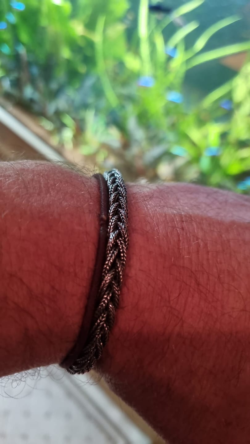 Customer photo review of WOVEN VIKINGS. - 925 STERLING SILVER