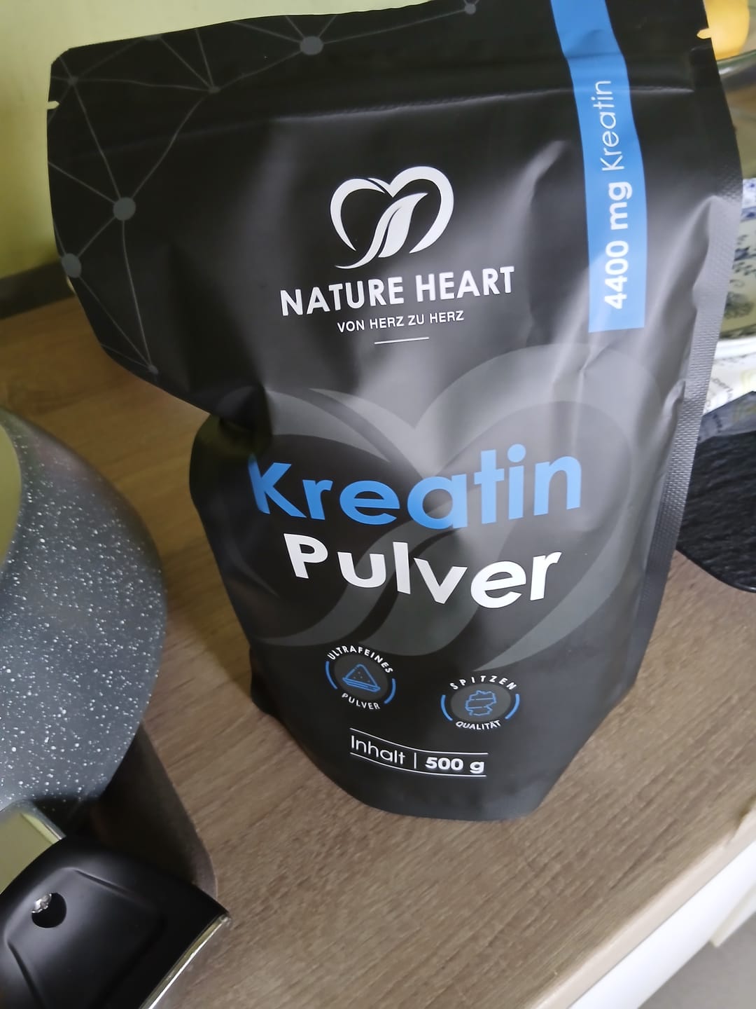 Customer photo review of Kreatin-Pulver