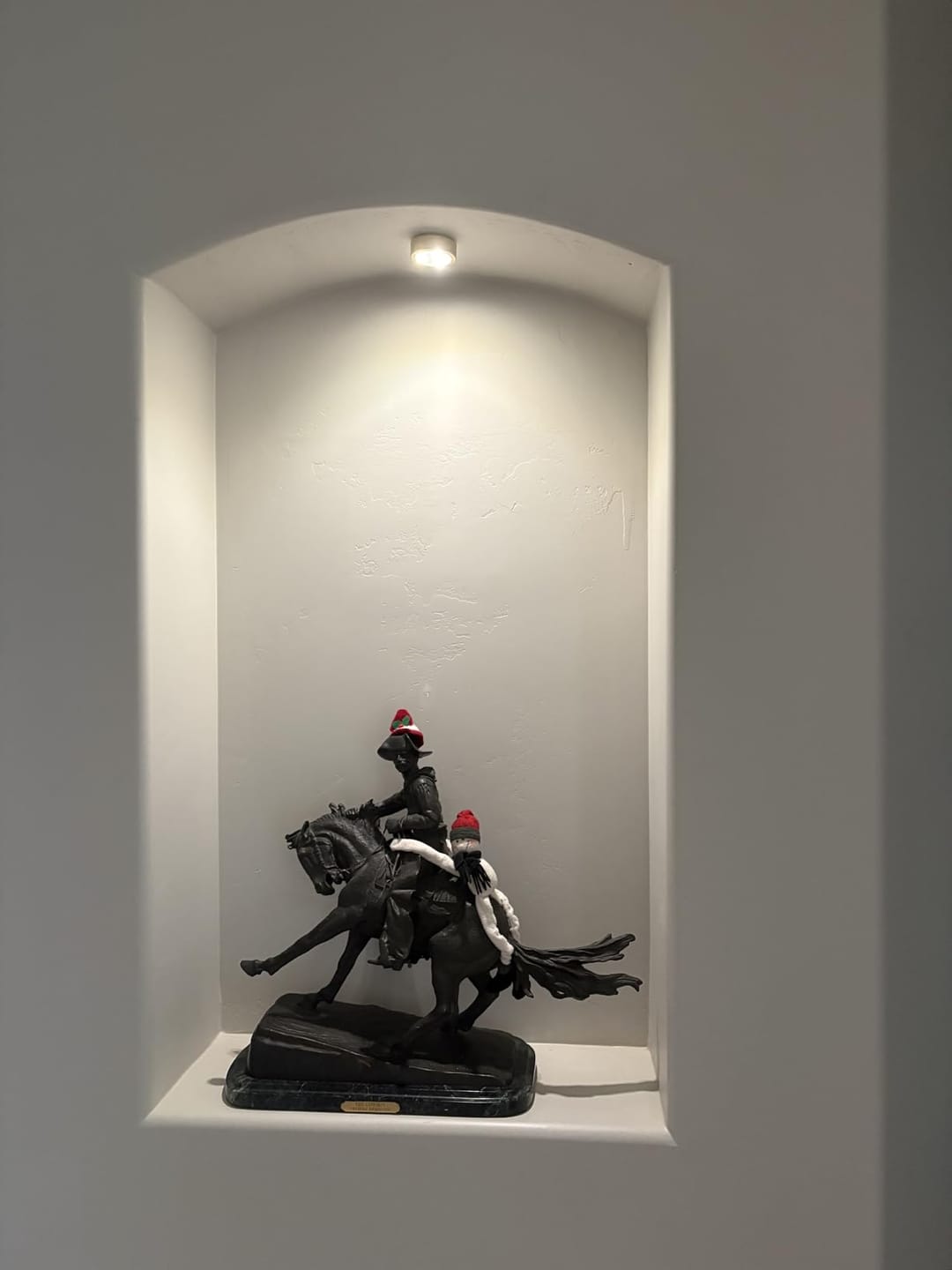 Customer photo review of LightsCordless™ Rechargeable Picture Light - Illuminate Your Art Wirelessly