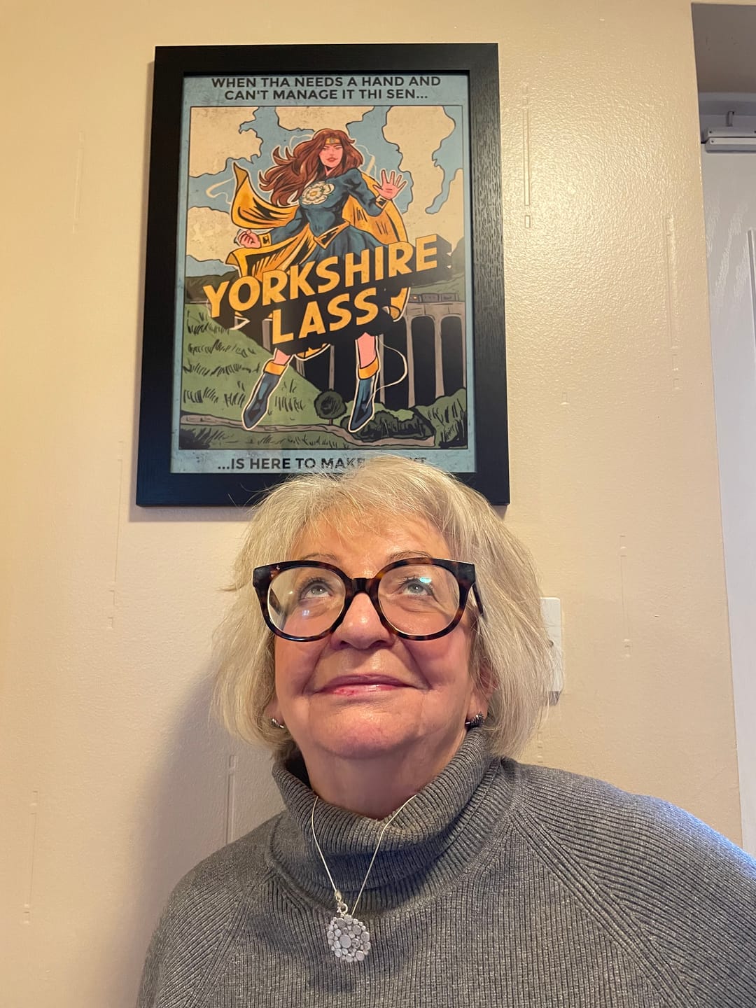 Customer photo review of Yorkshire Lass - Print