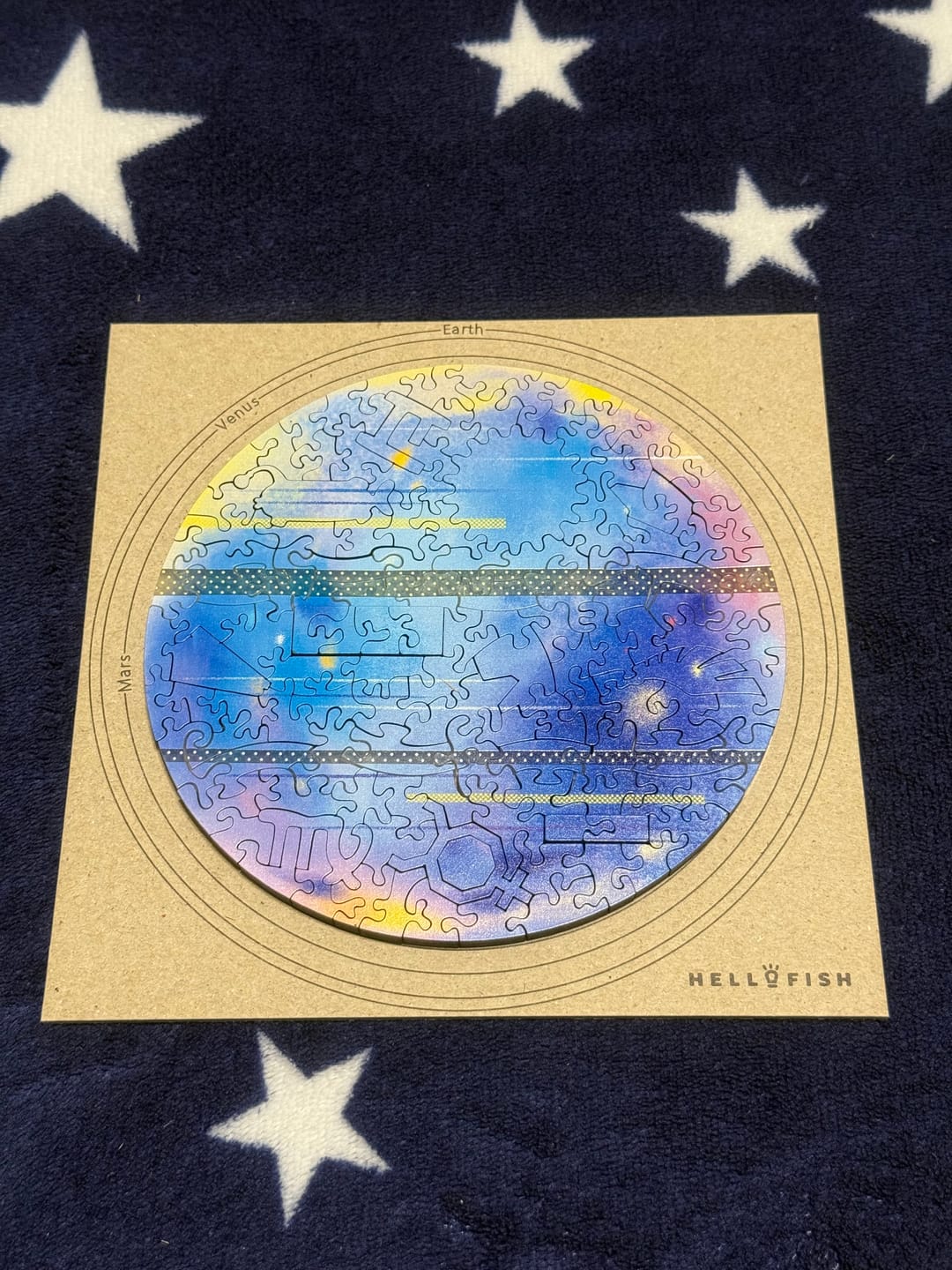 Customer photo review of 宇宙の破片 MERCURY 水星と専用フレームセット