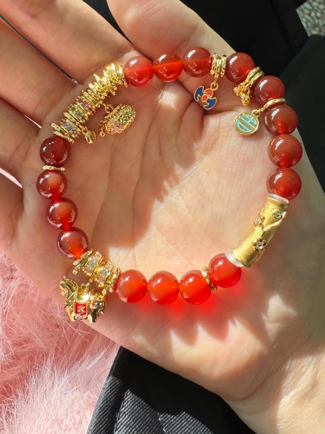 Customer photo review of Blessing of Horse Bracelet