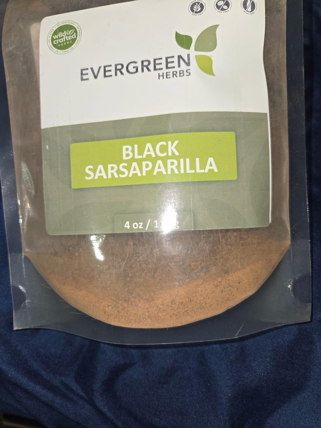 Customer photo review of Black Sarsaparilla Powder (Zarzaparilla Negra en Polvo)