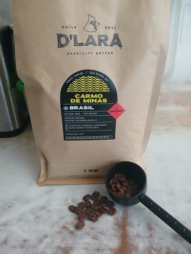 Customer photo review of 1KG Café de Especialidad Carmo de Minas - Brasil en Grano o Molido