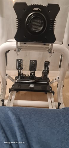 Customer photo review of Simsonn Pro X Ultra Sim Racing Pedal with Haptic Reactor Optional