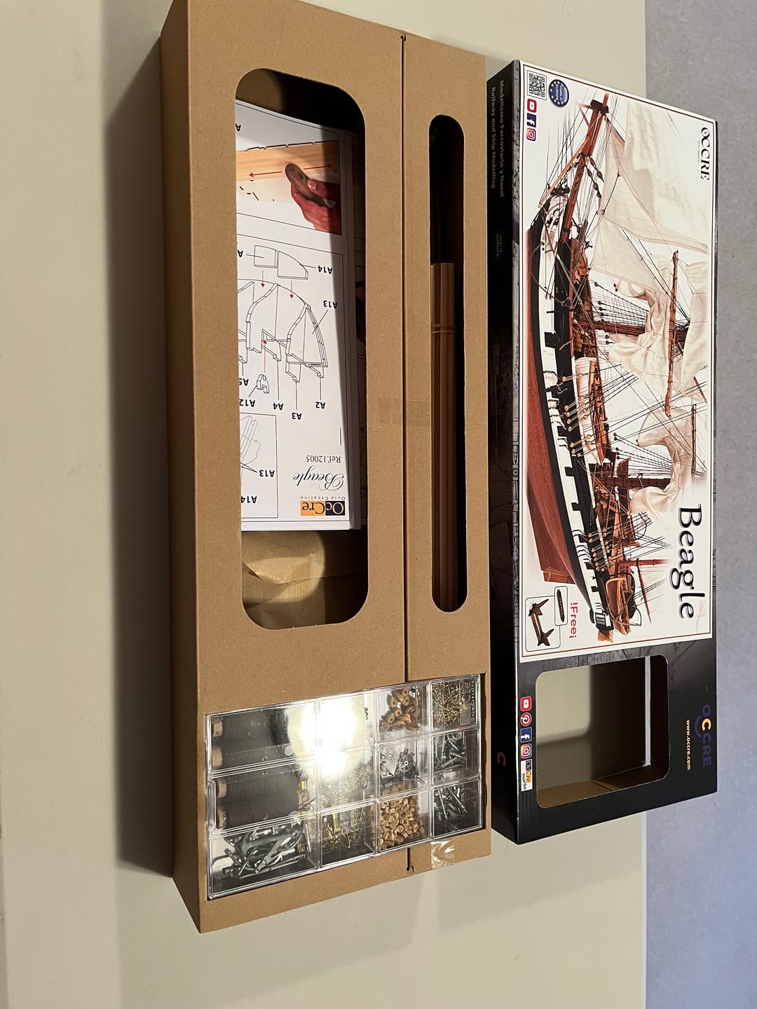 Customer photo review of Maqueta Barco HMS BEAGLE