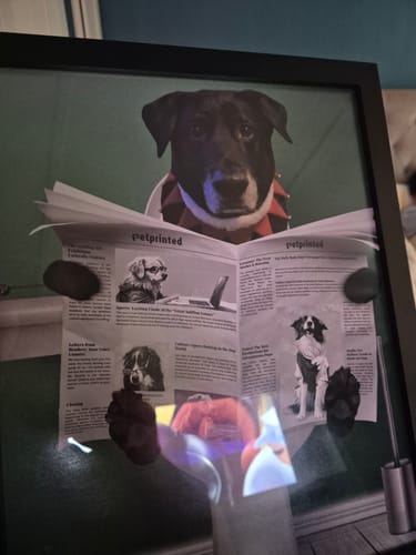 Customer photo review of Important meeting - Personalised Poster