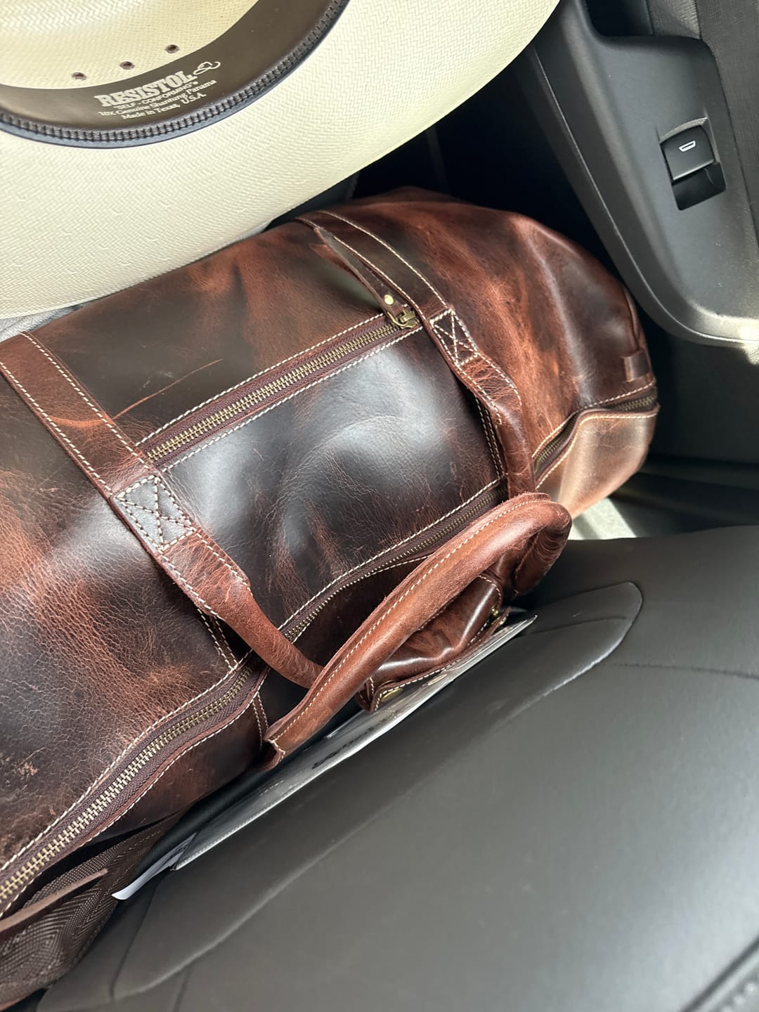 Customer photo review of The Buffalo Traveller- Walnut