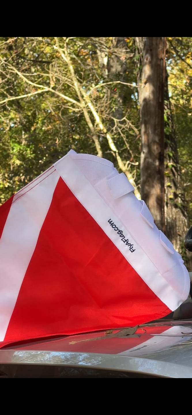 Customer photo of the Diver Down Flag