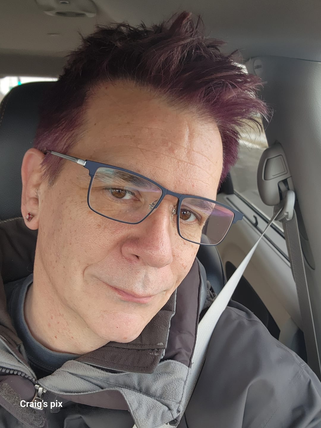Customer photo review of Jensen | Titanium Magnetic Clip-on Eyeglasses Sunglasses | ZanyLen Best Sellers