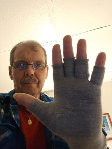 Customer photo review of Guantes Premium Lumilegs™