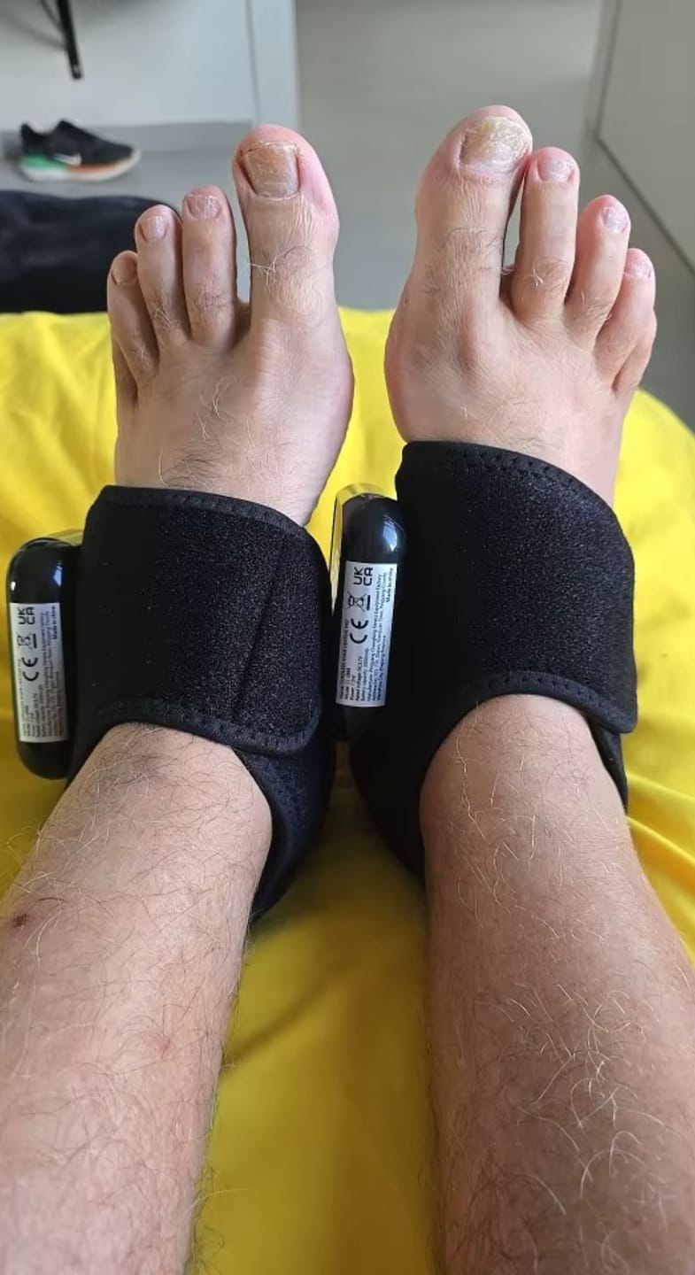 Customer photo review of מעסה כף הרגל 3 ב-1 מבית אורטופיקס