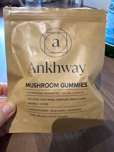 Customer photo review of Mushroom Gummies