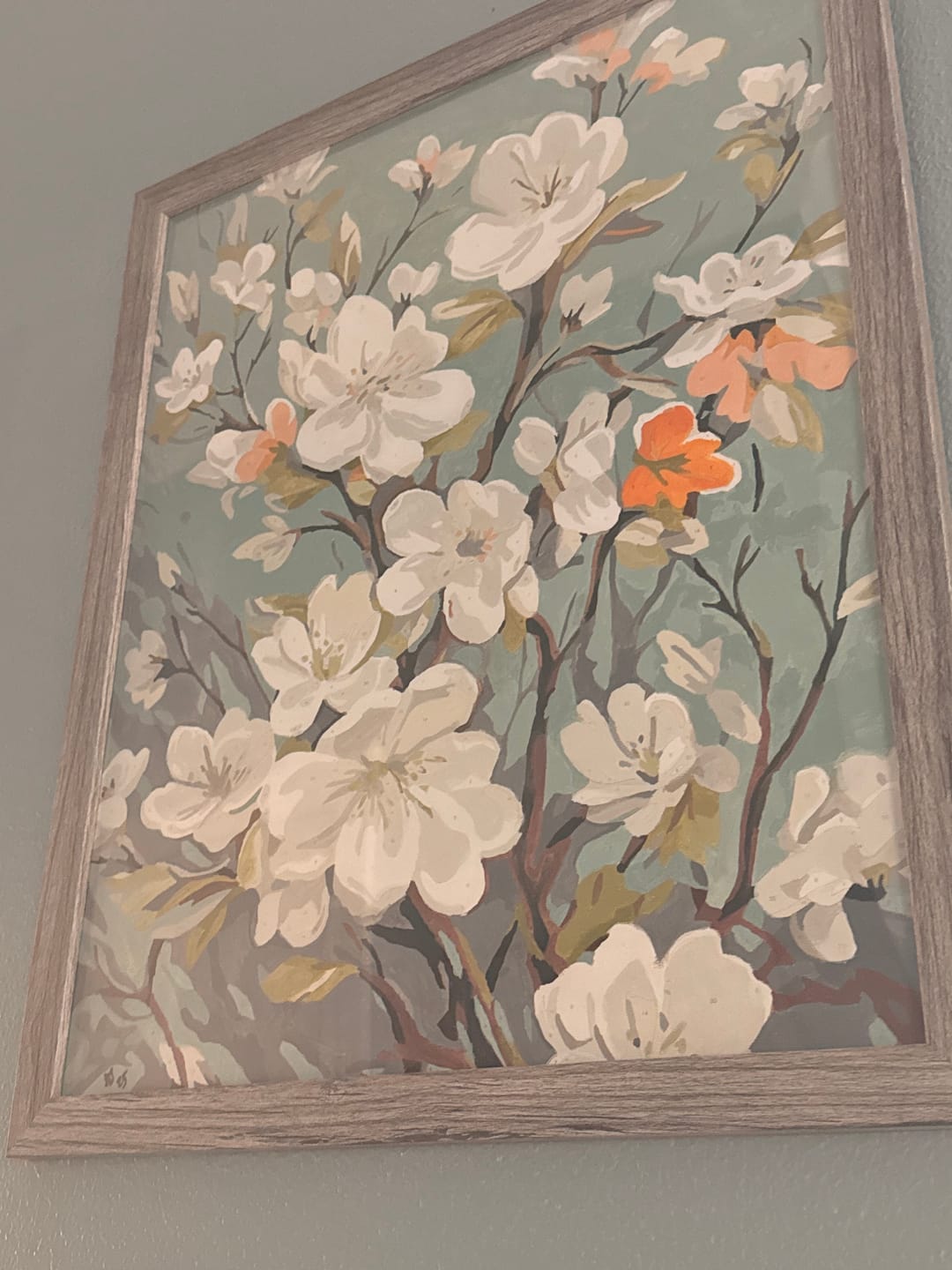 Customer photo review of Spring Blossom Tapestry