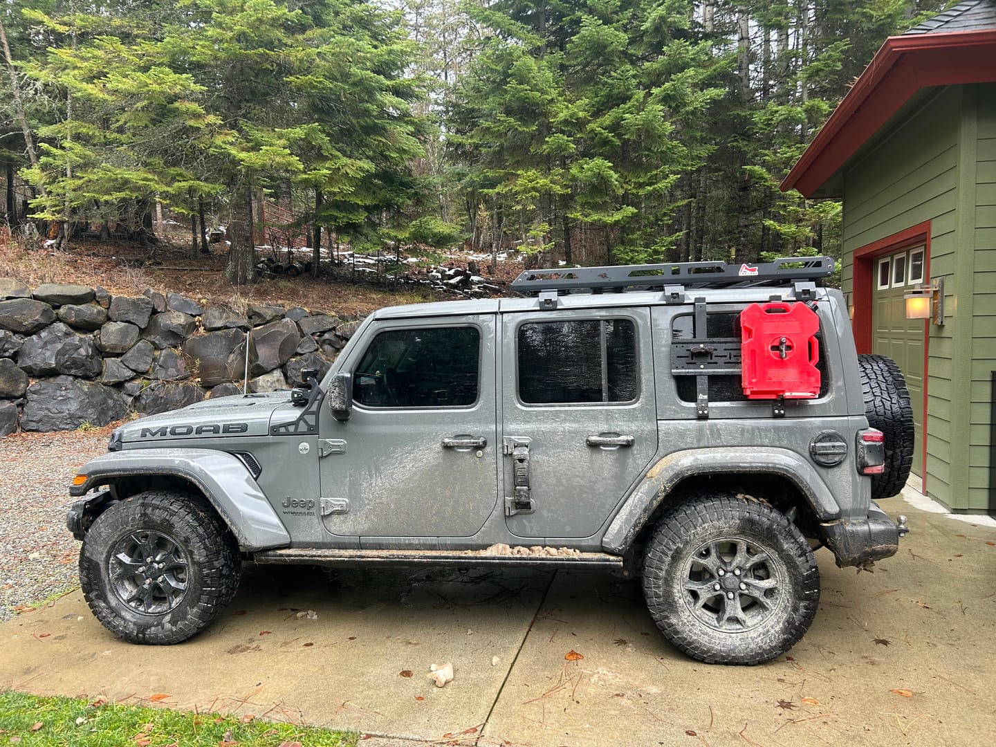 Customer photo review of Pak Rax Kit for the Jeep JL (2018-Current)