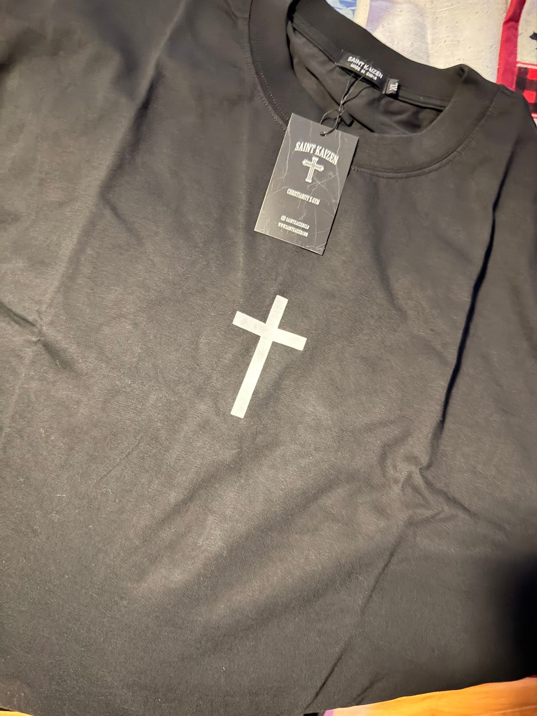 Customer photo review of Soldier of God T-Shirt - Black