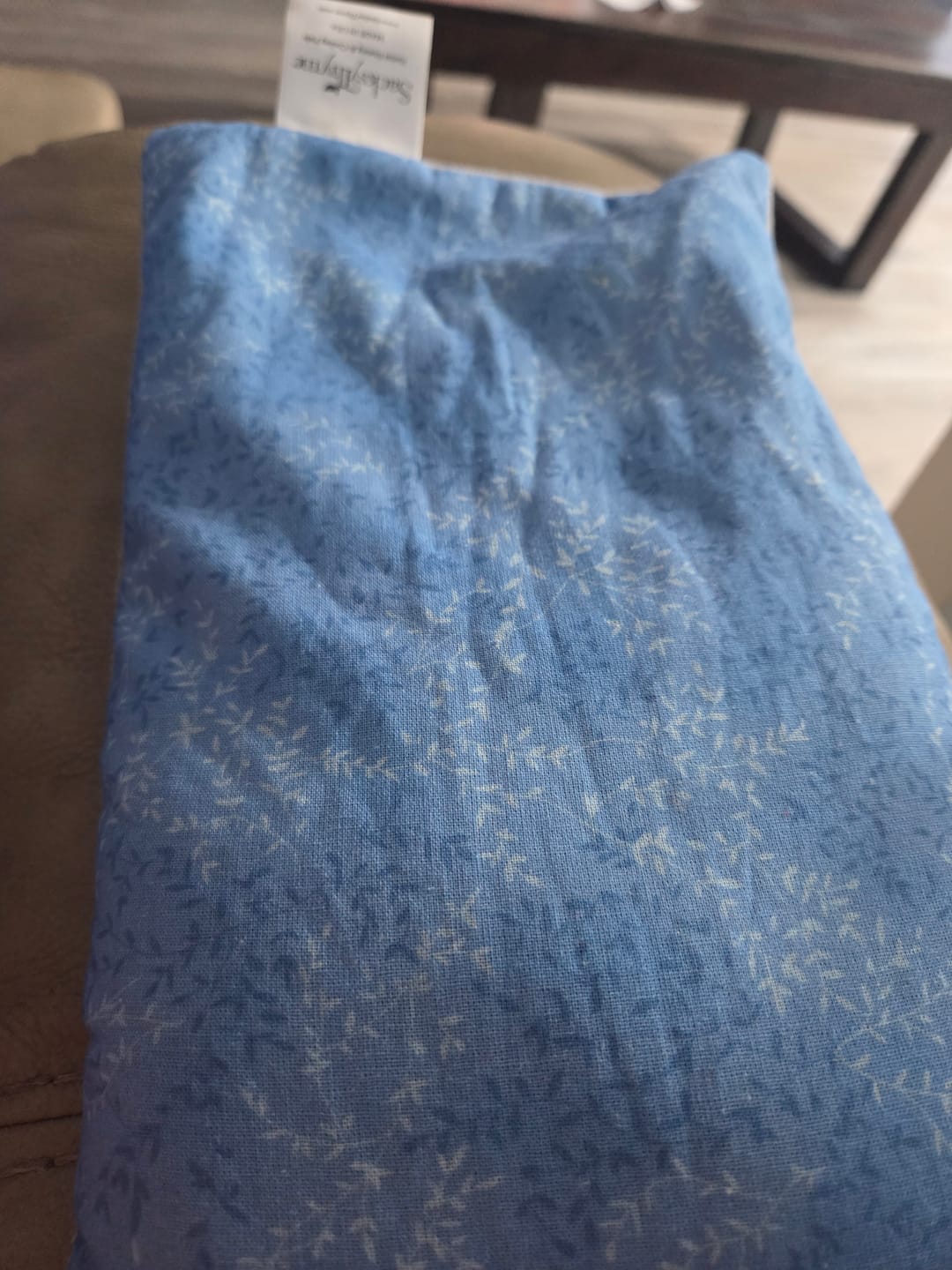 Customer photo review of Hot Therapy Relief Microwavable Heating Pad, 12" x 7"