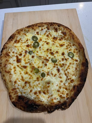 Customer photo review of Sourdough Pizza Bases