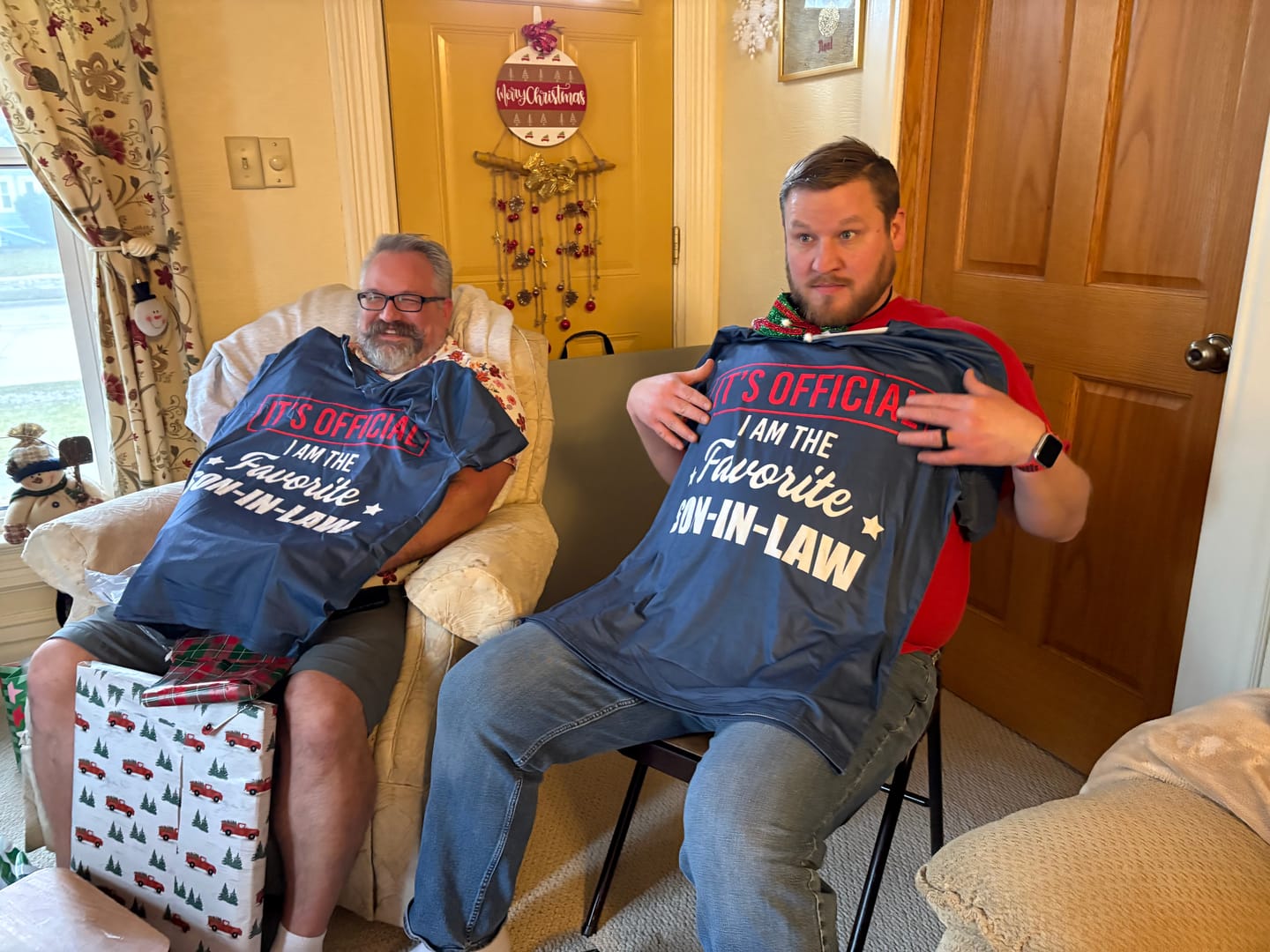 Customer photo review of I Am The Favorite Son-In-Law - Best Gift For Son-In-Law Classic T-Shirt