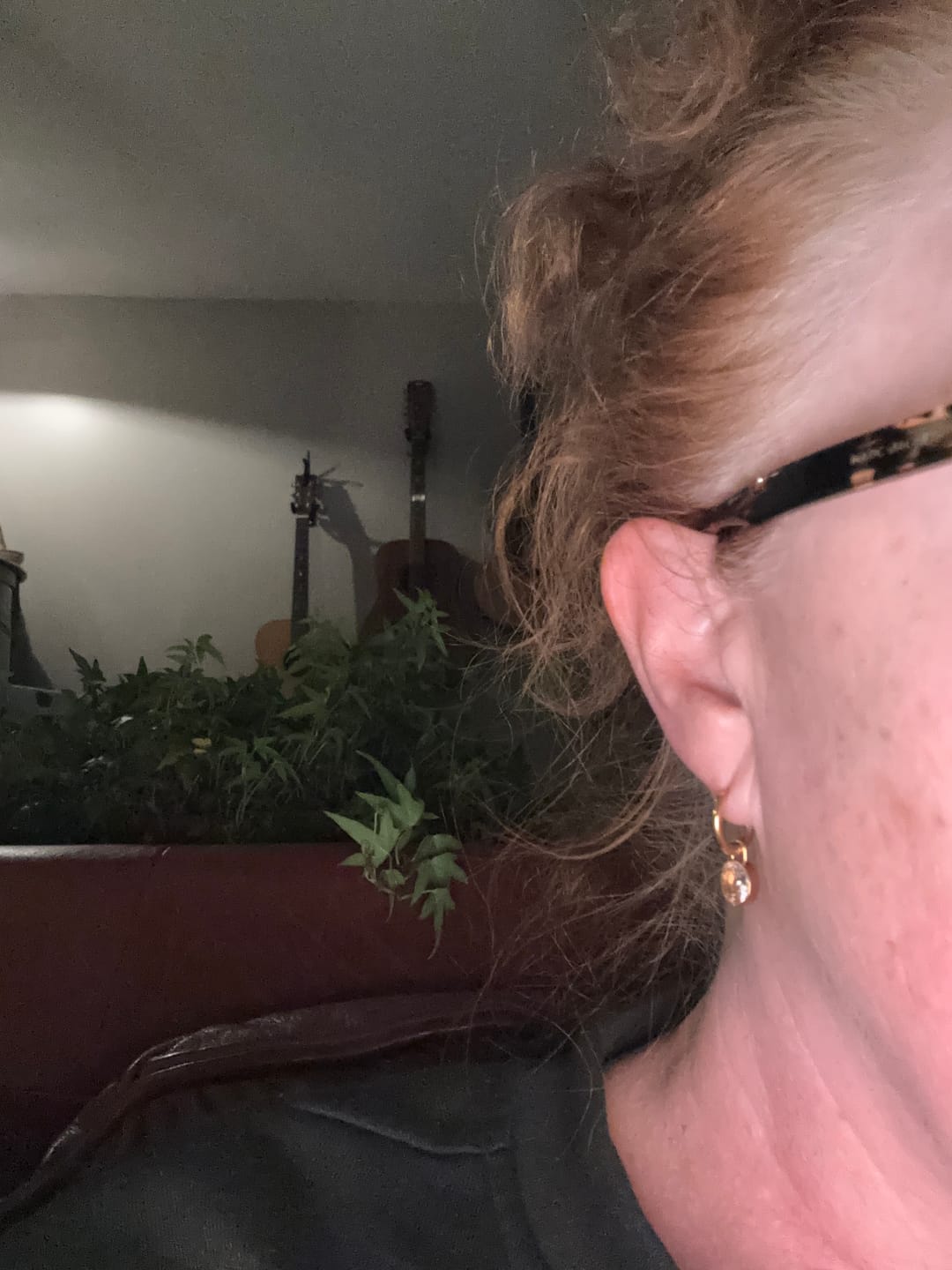 Customer photo review of Diamond Lock Earrings (Bundle)