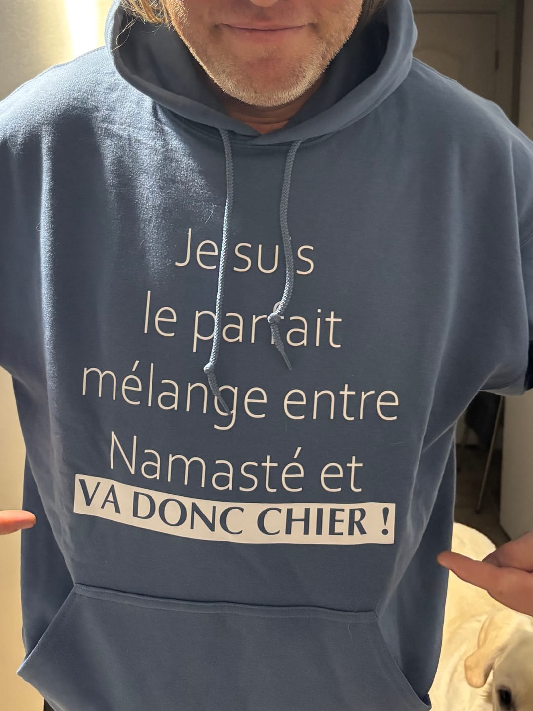 Customer photo review of HOODIE / PARFAIT MÉLANGE NAMASTÉ