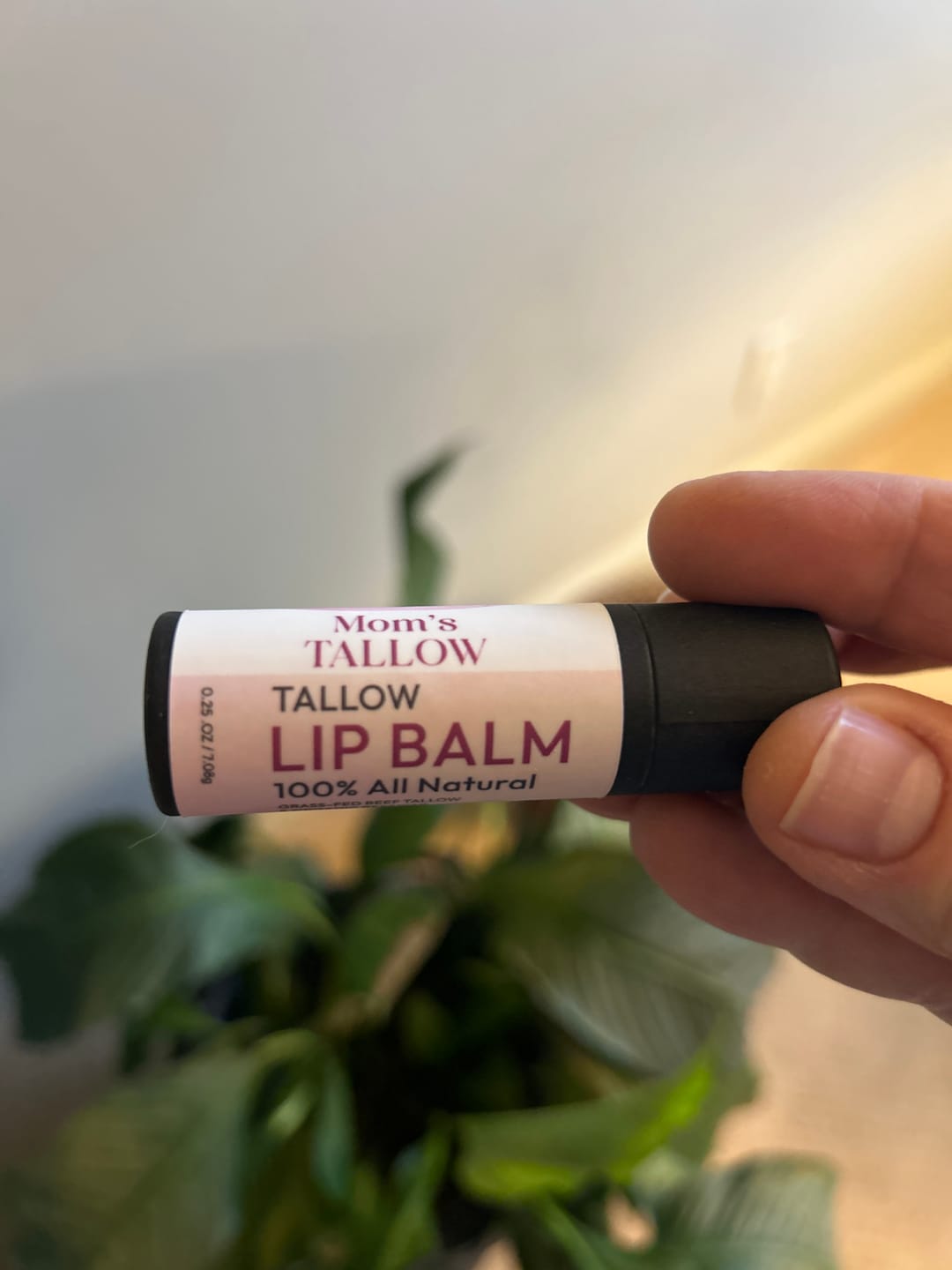 Customer photo review of Tallow Lip Balm (Long lasting)