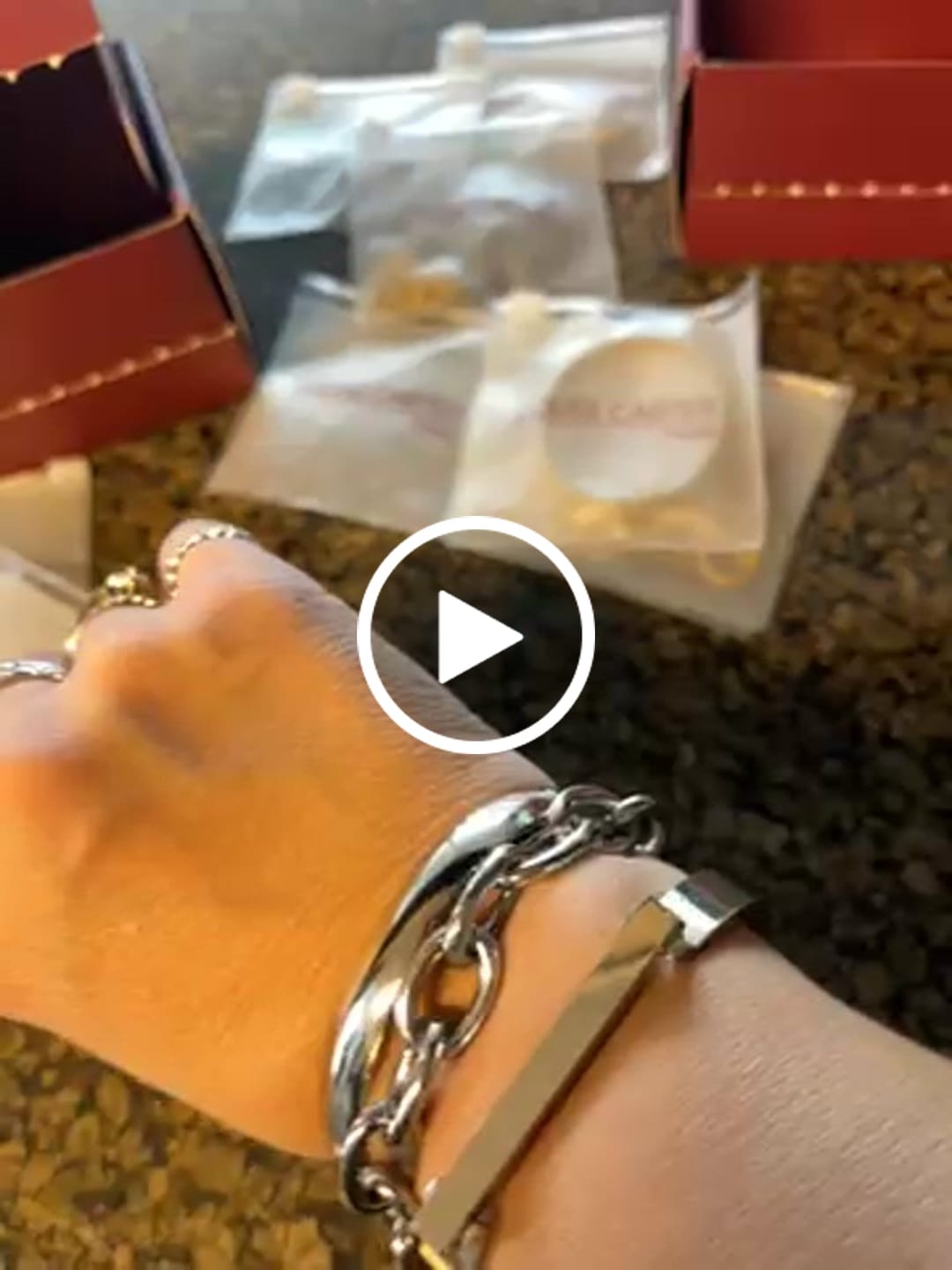 Customer video review of Marbella Cuff Bracelet
