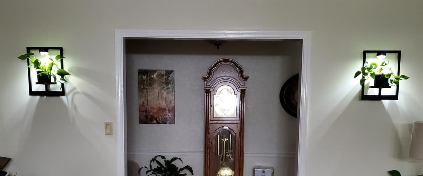 Customer photo review of LightsCordless™ Rechargeable Picture Light - Illuminate Your Art Wirelessly