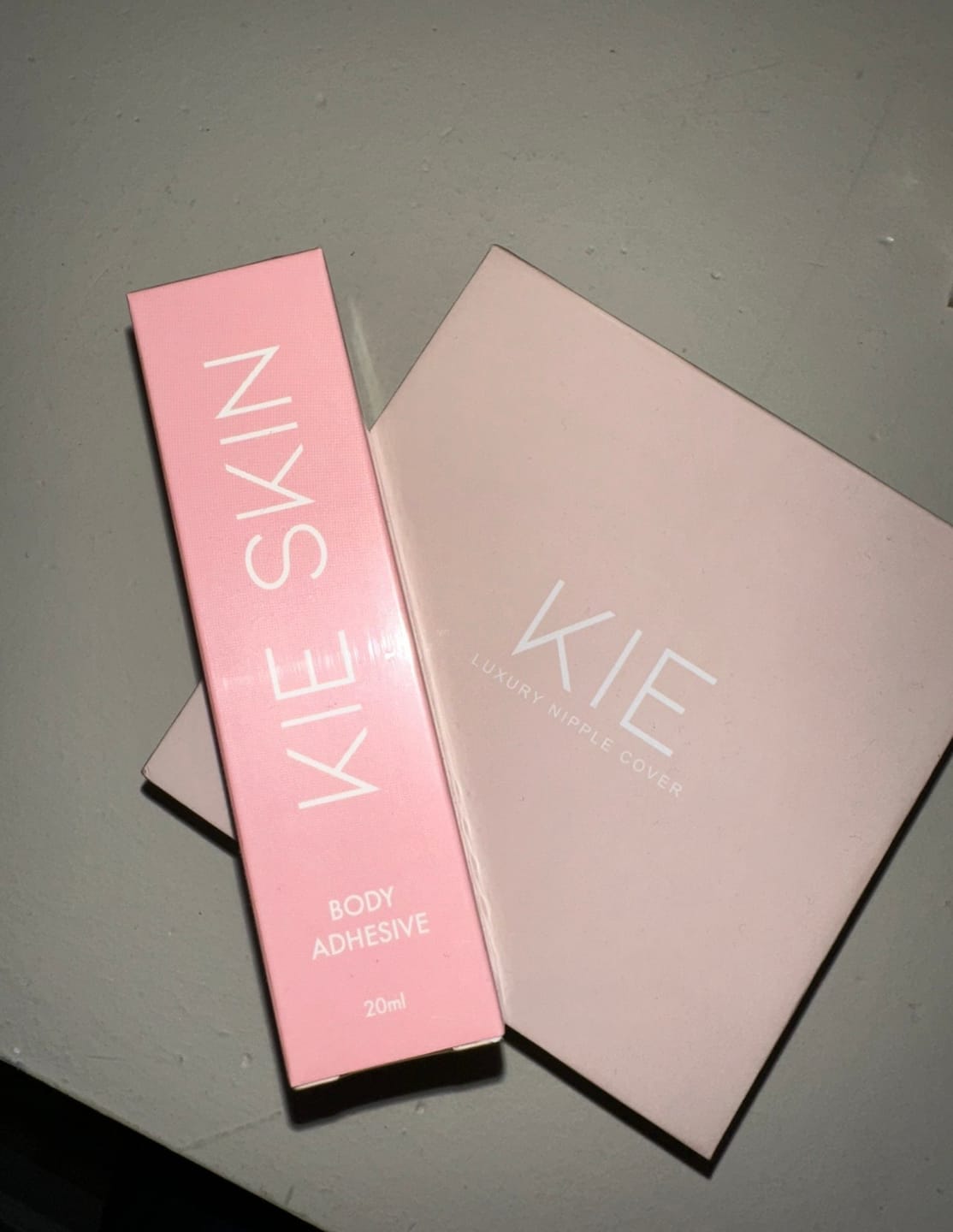 Customer photo review of KIE SKIN Body Adhesive