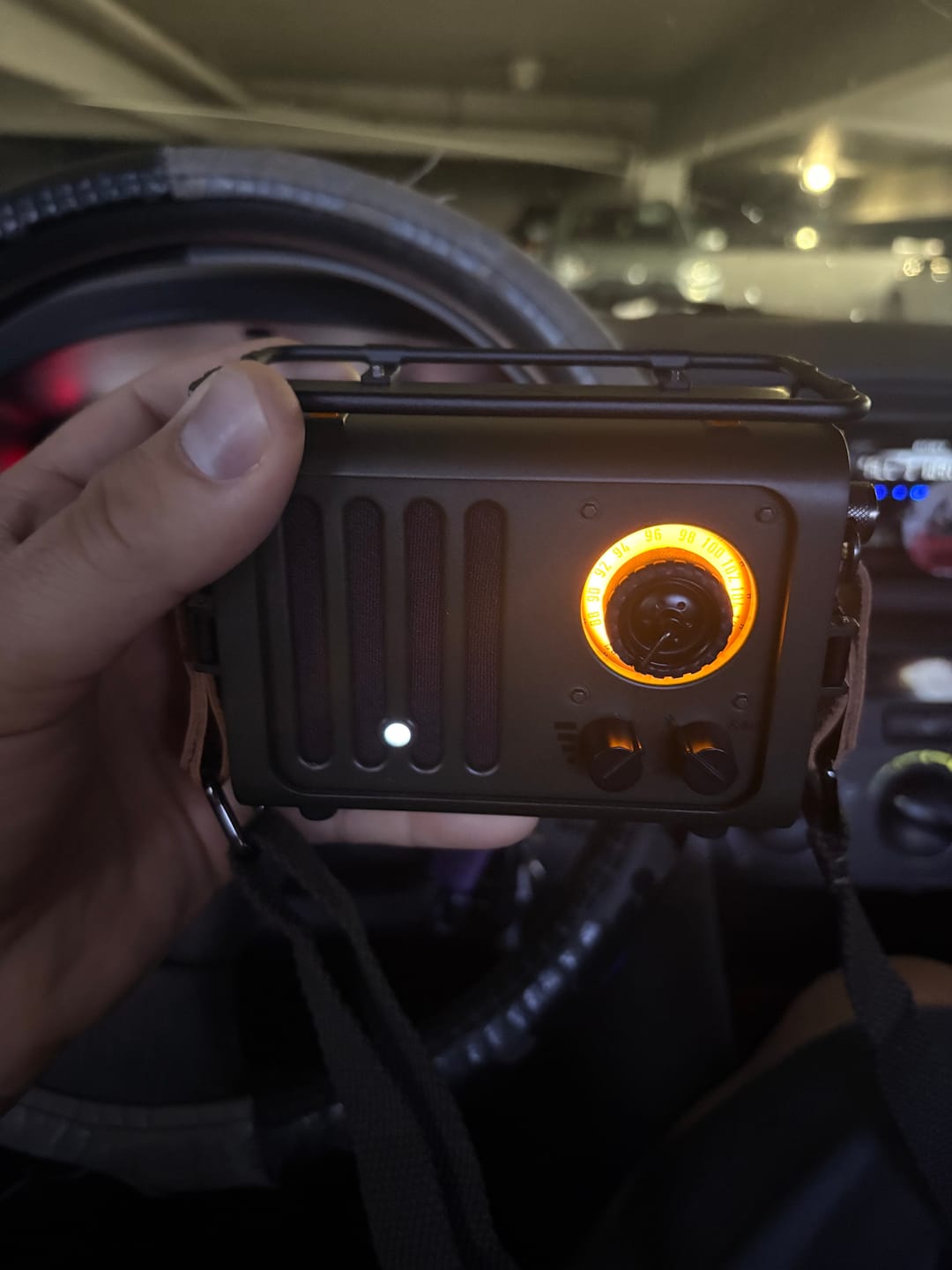 Customer photo review of MUZEN Wild Jeep Portable FM Radio & Bluetooth Speaker