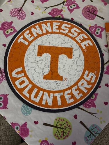 Customer photo review of University of Tennessee - Wooden Puzzle